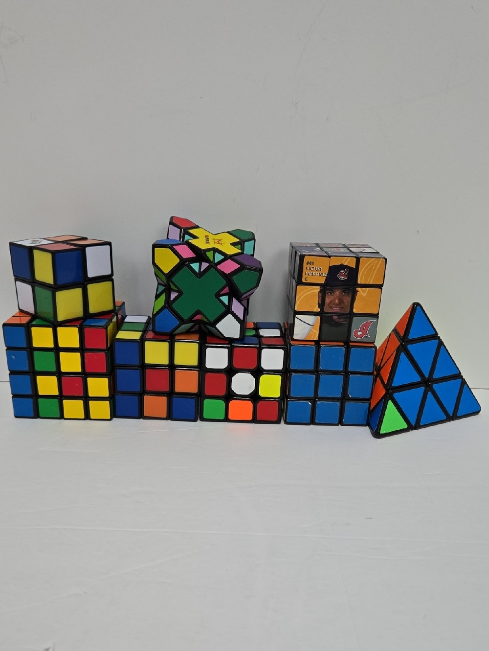 Rubiks Cube Puzzle Cube Toy 8 Piece Lot